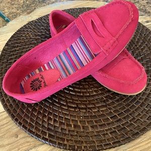 YellowBox pink soft loafers